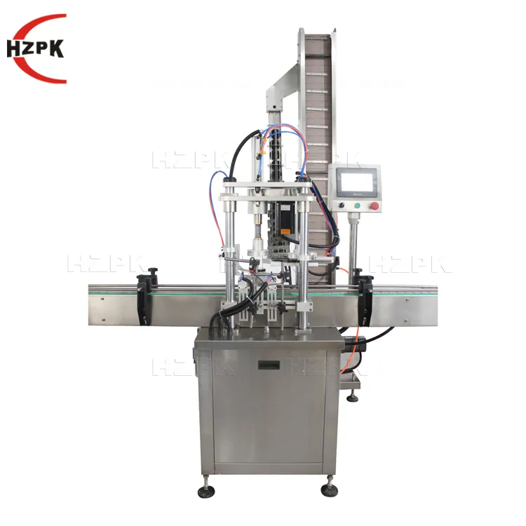 Automatic Can Feeding And Capping Machine